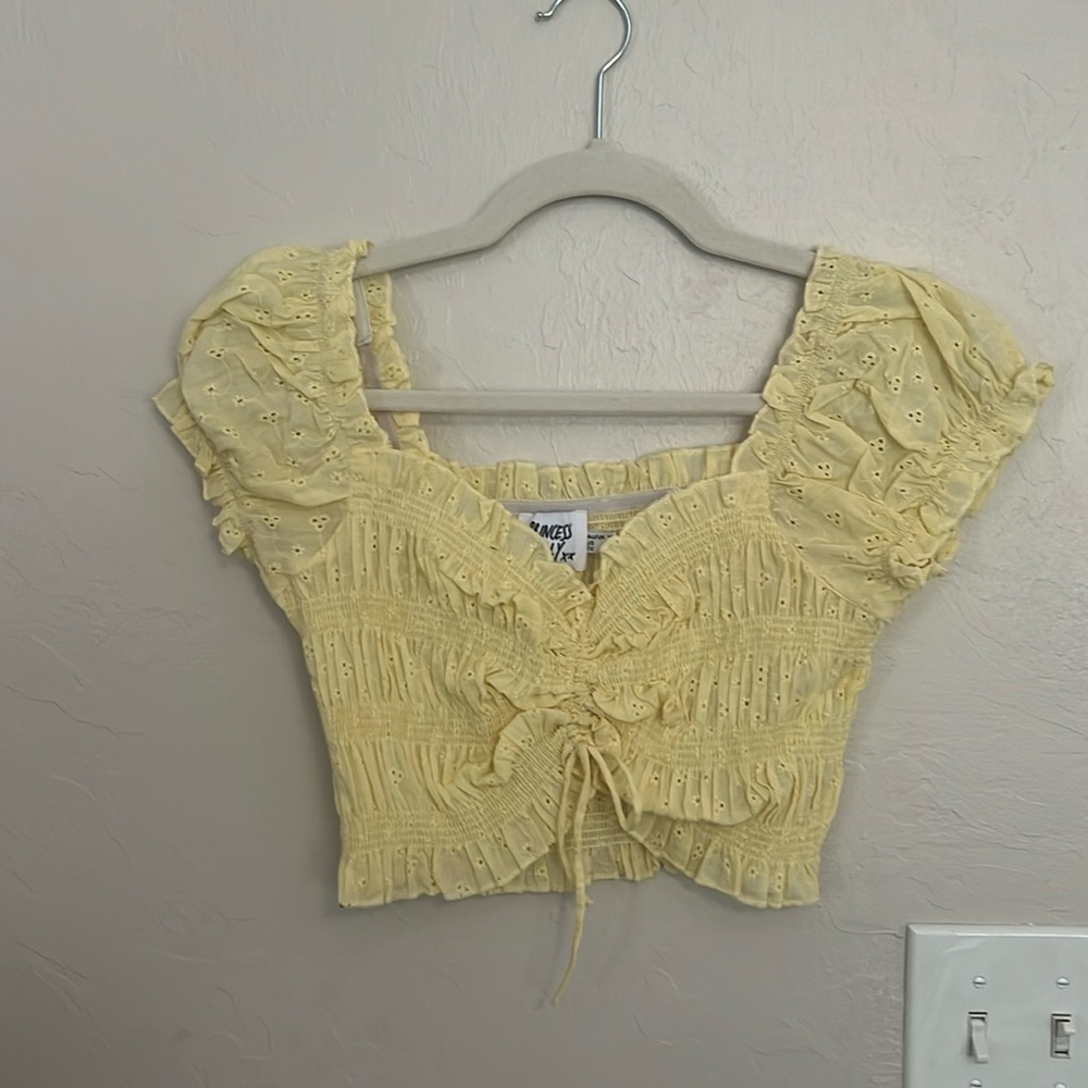 Princess poly crop top